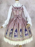 Elf of Dream ~ Sweet Printed Lolita JSK Chiffon Dress by Yiliya
