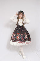 Cage in Dream ~ Sweet Lolita JSK Dress Printed Sleeveless Party Dress by Alice Girl ~ Pre-order