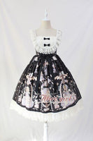 Sweet Lolita Casual Dress ~Angel's Book Printed Midi Dress by Alice Girl ~ Pre-order