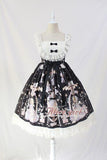 Sweet Lolita Casual Dress ~Angel's Book Printed Midi Dress by Alice Girl ~ Pre-order