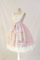 Sweet Lolita Casual Dress ~Angel's Book Printed Midi Dress by Alice Girl ~ Pre-order