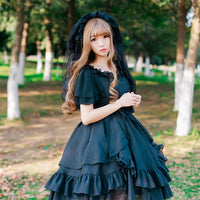 2019 New Short Wedding Veil Romantic Lace Lolita Elbow Veil