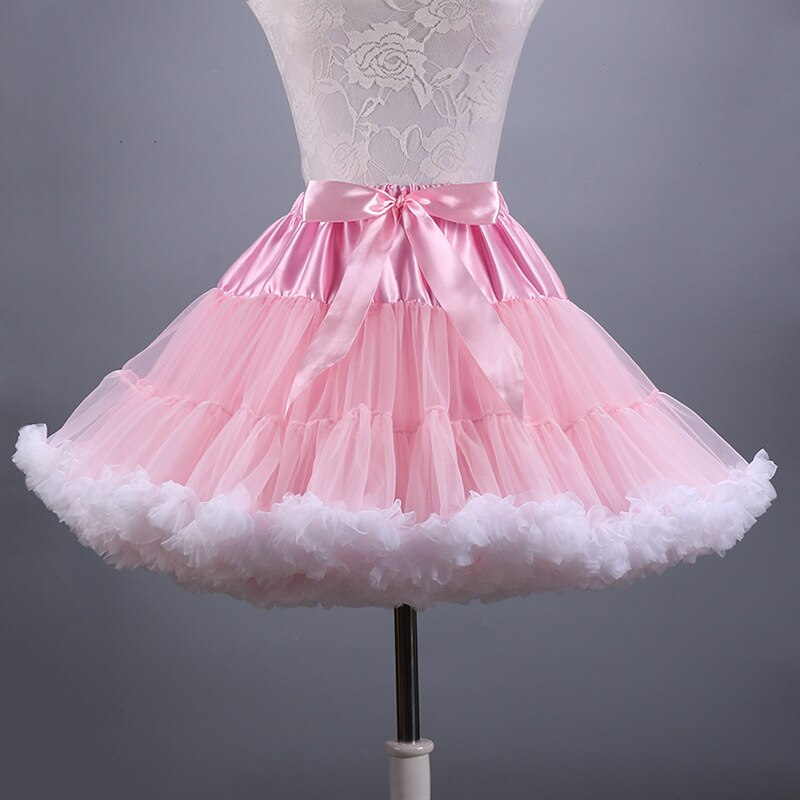 2019 New Adult Short Tulle Pettiskirt Colorful Tutu Skirt Crinoline for Women 2019 New Adult Short Tulle Pettiskirt Colorful Tutu Skirt Crinoline for Women
