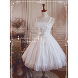 Sweet Puffy A line Petticoat 12m Soft Organza Lolita Under Skirt Short Pettiskirt