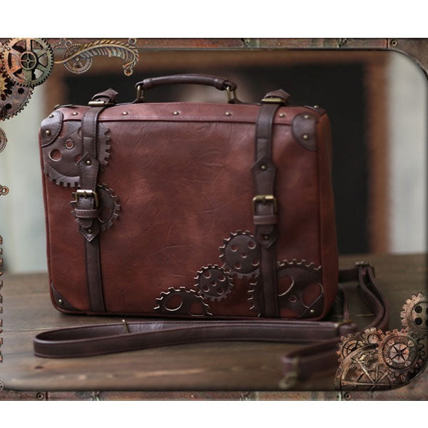 Steampunk Bag Small Gears Satchel Punk Women Victorian Style Little Wood  Box Bag Gothic Cosplay Accessories - AliExpress