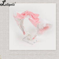 Lovely Meow Cat Ear Headpiece Gothic Hairband Lolita Accessories