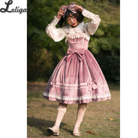 Honey Sugar ~ Sweet Corduroy Lolita JSK Dress by Infanta