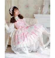 Swan Lake ~ Sweet Printed Lolita JSK Dress by Magic Tea Party