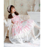 Swan Lake ~ Sweet Printed Lolita JSK Dress by Magic Tea Party