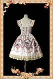 Sweet Cinderella Printed Lolita Mini JSK Dress Casual Short Dress by Infanta