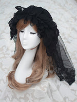 2019 New Short Wedding Veil Romantic Lace Lolita Elbow Veil