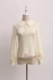 Vintage Women's Top Sweet Peter Pan Collar Lolita Blouse by Alice Girl ~ Pre-order