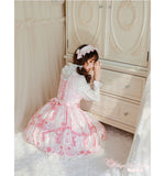 Swan Lake ~ Sweet Printed Lolita JSK Dress by Magic Tea Party