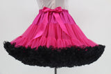 Colorful Women's Tutu Skirt Adult Tulle Ballet Dance Costume Fluffy Short Petticoat