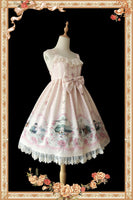 Dating Bears ~ Sweet Printed Lolita Dress Sleeveless Knee Length Dress by Infanta