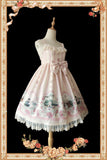 Dating Bears ~ Sweet Printed Lolita Dress Sleeveless Knee Length Dress by Infanta