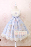 Sweet Lolita Casual Dress ~Angel's Book Printed Midi Dress by Alice Girl ~ Pre-order