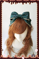 Magic Dictionary ~ Sweet Lolita Headbow by Infanta