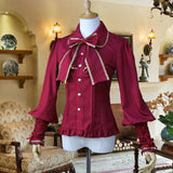 Vintage Women's Chiffon Blouse Long Lantern Sleeve Button Down Shirt 6 Colors