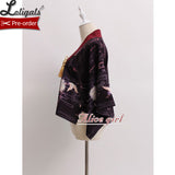 Returning Crane ~ Printed Kimono Cardigan Lolita Blouse by Alice Girl ~ Pre-order