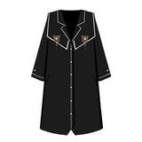 Holy Grail ~ Gothic JK Uniform Women's Long Wool Single Breasted Coat