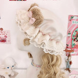 Pre-order ~ Sheep & Bear ~ Lovely Beret Hat by Alice Girl
