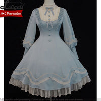Pre-order ~ Andrea ~ Sweet Long Bishop Sleeve Lolita Dress by Alice Girl