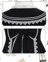 Preppy Style Casual Lolita Dress Classic Long Party Dress