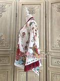 Fortune Cat ~ Japanese Style Kimono Cardigan by Alice Girl ~ Pre-order