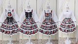 Strawberry & Plaid ~ Sweet 2021 Lolita Convertible JSK Dress by Alice Girl ~ Pre-order