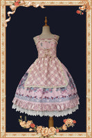 Miss Red ~ Sweet Printed Lolita JSK Dress by Infanta