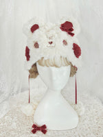 Pre-order ~ Little Tiger ~ Lovely Warm Hat Fluffy Winter Hat by Alice Girl