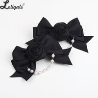Sweet Black Mini Top Hat Cute Lolita Headpiece