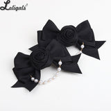 Sweet Black Mini Top Hat Cute Lolita Headpiece