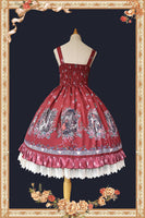 Miss Red ~ Sweet Printed Lolita JSK Dress by Infanta