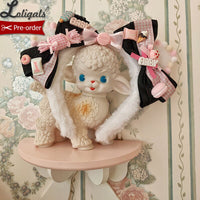 Kitten's Tea Party ~ Sweet Lolita headband with Bow by Alice Girl ~ Pre-order