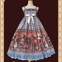 Dark Forest ~ Sweet Long Casual Lolita JSK Dress by Infanta