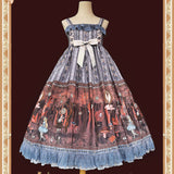 Dark Forest ~ Sweet Long Casual Lolita JSK Dress by Infanta