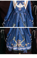 Flying Butterflies ~ Sweet Long Sleeve Lolita Dress by OCELOT