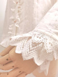 Sweet Cotton Shirt Long Sleeve Lolita Blouse by Yiliya