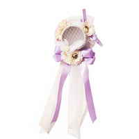 Sweet Mini Top Hat Lolita Fascinator Hair Clip with Ribbons