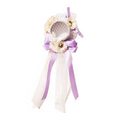 Sweet Mini Top Hat Lolita Fascinator Hair Clip with Ribbons
