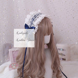 The Goddess of Love ~ Sweet Lolita Headband Ruffled Lace Hairband with Clip