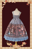 Dark Forest ~ Sweet Long Casual Lolita JSK Dress by Infanta