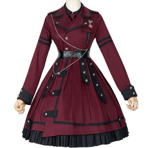 long sleeve military dress Karen Millen Military Sheer Cape Detail Woven Maxi Dress in Navy
