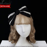 Pre-order ~ Andrea ~ Sweet Lolita Bow Clip Headpiece by Alice Girl