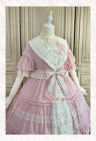 Blooming Sunflowers ~ Sweet Short Sleeve Lolita Dress Classical Party Dress by Alice Girl ~ Pre-order