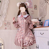 Bear's Afternoon Tea ~ Sweet Lolita Coat Single Breasted Jacket by Yomi