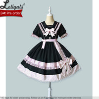 Letter from Summer ~ Sweet Short Sleeve Lolita Dress by Alice Girl ~ Pre-order