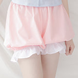 Sweet Cosplay Lolita Bloomers Shorts for Girl Summer Chiffon Shorts